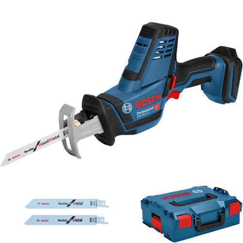 BOSCH PROFESSIONAL GSA 18 V-LI C COMPACT RECIPROCATING SAW BODY ONLY IN L-BOXX - MonkeyTools