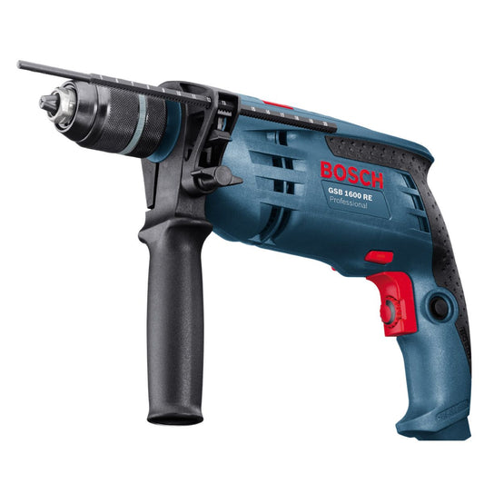 BOSCH PROFESSIONAL GSB 1600 RE SINGLE SPEED 701W IMPACT PERCUSSION DRILL 110V - MonkeyTools