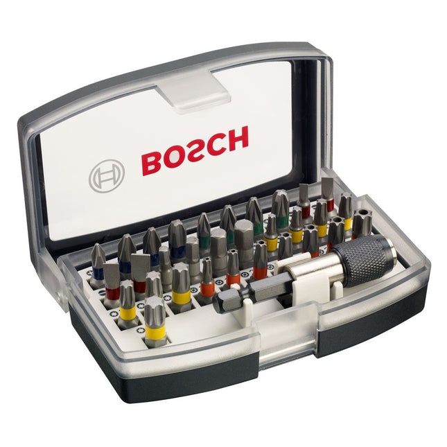 BOSCH PROFESSIONAL SCREWDRIVER BIT SET 32 PIECES 2607017319 - MonkeyTools