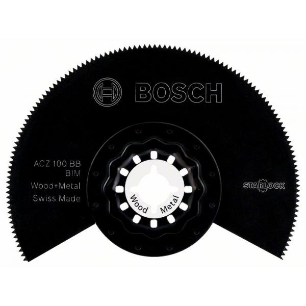 BOSCH STARLOCK ACZ 100 BB BIM SEGMENT SAW BLADE WOOD & METAL 100MM - 2608661633 - MonkeyTools