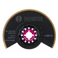 BOSCH STARLOCK ACZ 85 EIB BIM-TIN MULTI-MATERIAL SEGMENT SAW BLADE 85MM 2608661758