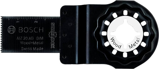 BOSCH STARLOCK AIZ 20 AB PLUNGECUT GOP SAWBLADE FOR WOOD & METAL 2608661640 - MonkeyTools