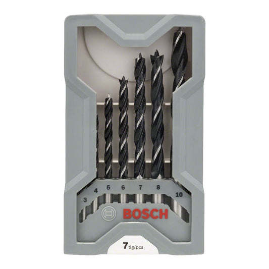 BOSCH X-PRO WOOD DRILL BIT SET BRAD POINT X7 PCS 2607017034 - MonkeyTools
