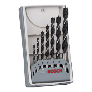 BOSCH X-PRO WOOD DRILL BIT SET BRAD POINT X7 PCS 2607017034 - MonkeyTools