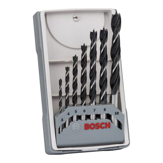 BOSCH X-PRO WOOD DRILL BIT SET BRAD POINT X7 PCS 2607017034 - MonkeyTools