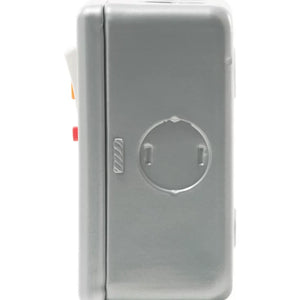 BRITISH GENERAL 13A 2-GANG SP SWITCHED METAL CLAD PASSIVE RCD SOCKET WITH WHITE INSERTS - MonkeyTools