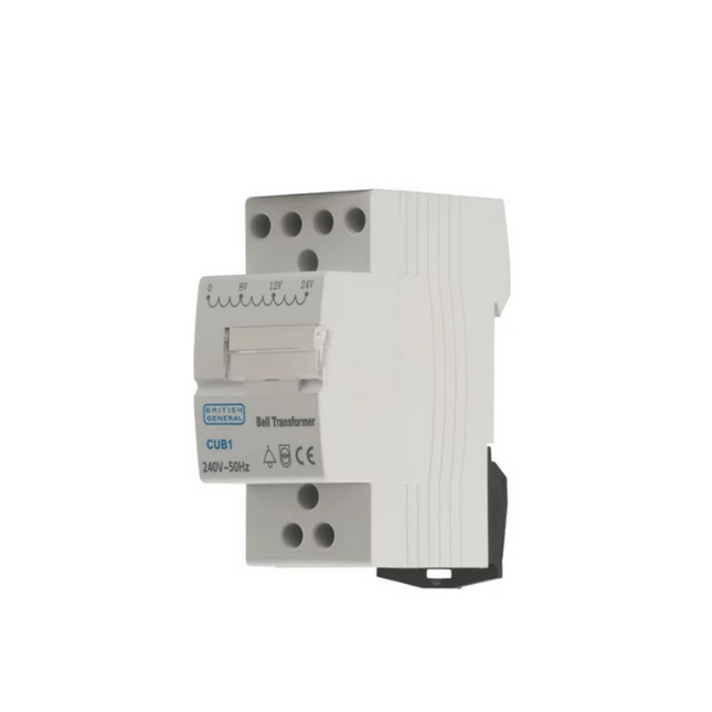 BRITISH GENERAL FORTRESS 8-24V AC 8VA BELL TRANSFORMER MODULE - MonkeyTools