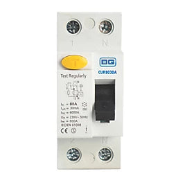 BRITISH GENERAL FORTRESS 80A 30MA DP TYPE A RCD - MonkeyTools