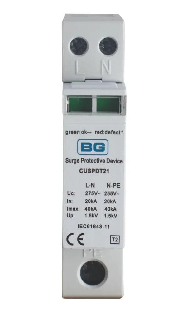 BRITISH GENERAL FORTRESS DP TYPE 2 SURGE PROTECTION DEVICE 40KA - MonkeyTools