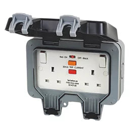 BRITISH GENERAL IP66 13A WEATHERPROOF OUTDOOR SWITCHED PASSIVE FUSED SPUR - MonkeyTools