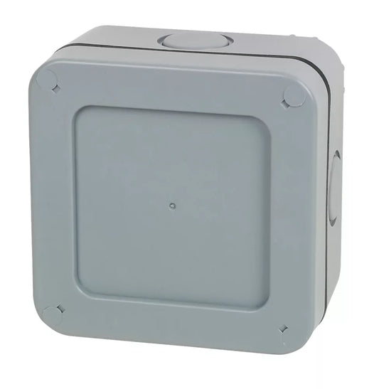 BRITISH GENERAL IP66 57A 5-TERMINAL WEATHERPROOF OUTDOOR JUNCTION BOX 60MM X 120MM X 120MM - MonkeyTools