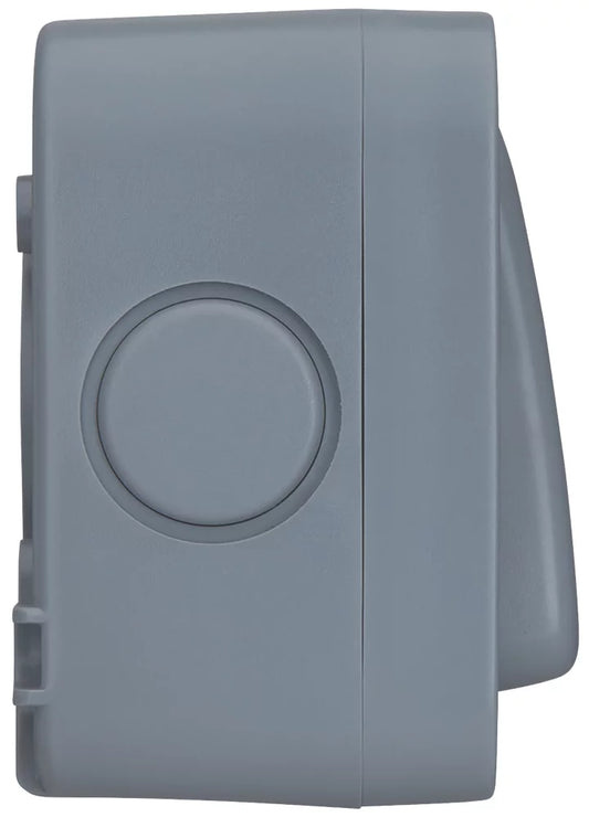 BRITISH GENERAL WP12 IP66 20A 1-GANG 2-WAY WEATHERPROOF OUTDOOR SWITCH WITH NEON - MonkeyTools
