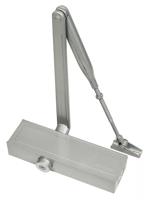 BRITON 1110 OVERHEAD DOOR CLOSER SILVER - MonkeyTools