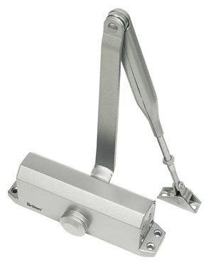 BRITON 121CE OVERHEAD DOOR CLOSER SILVER - MonkeyTools