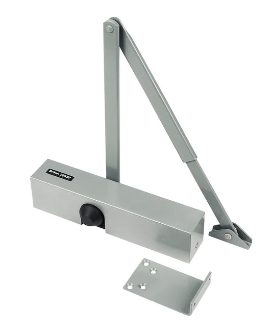 BRITON 2003V OVERHEAD DOOR CLOSER SILVER - MonkeyTools