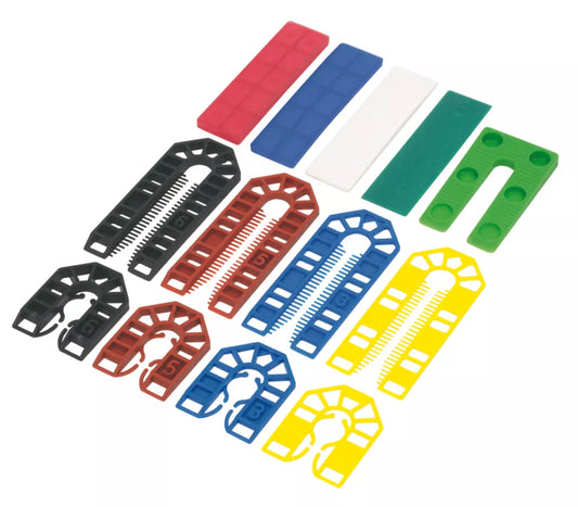 BROADFIX ASSORTED LEVELLING KIT ONE SIZE 200 PCS - MonkeyTools