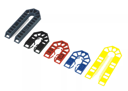 BROADFIX ASSORTED PLASTIC SHIMS MEDIUM 200 PCS - MonkeyTools
