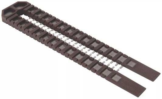 BROADFIX DOUBLE SNAP WEDGE SHIMS ONE SIZE 200MM X 1-9MM X 42MM 16 PACK - MonkeyTools