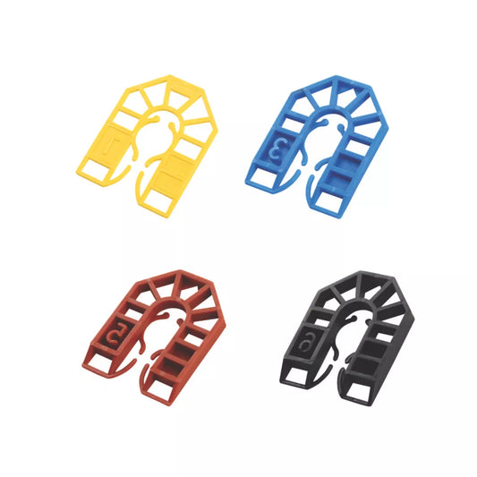 BROADFIX PLASTIC SMALL U-SHIMS ASSORTED 100 PCS - MonkeyTools