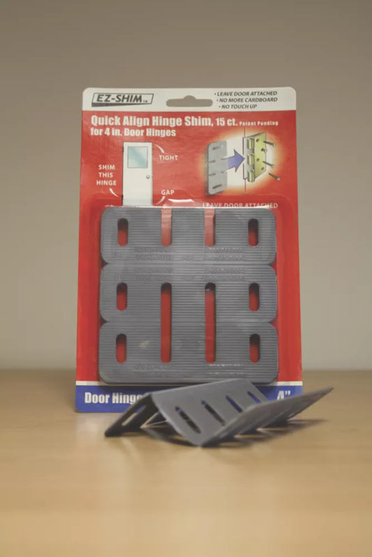 BROADFIX QUICK ALIGN HINGE SHIMS SMALL 100MM X 1MM X 35MM 15 PACK - MonkeyTools