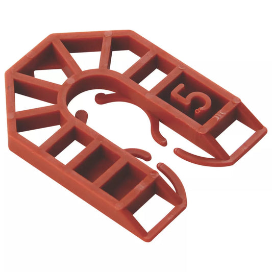 BROADFIX U SHIMS BROWN SMALL 55MM X 5MM X 43MM 200 PACK - MonkeyTools