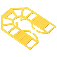 BROADFIX U SHIMS YELLOW SMALL 55MM X 1MM X 43MM 200 PACK