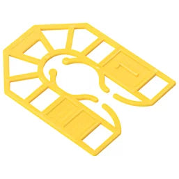 BROADFIX U SHIMS YELLOW SMALL 55MM X 1MM X 43MM 200 PACK - MonkeyTools