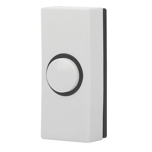 BYRON 720K WIRED WALL-MOUNTED DOORBELL KIT WITH TRANSFORMER WHITE - MonkeyTools