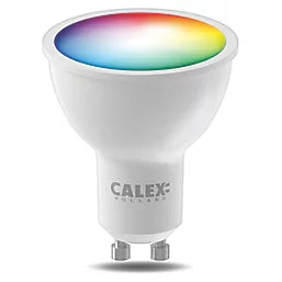 CALEX GU10 RGB & WHITE LED SMART LIGHT BULB 4.9W 345LM - MonkeyTools