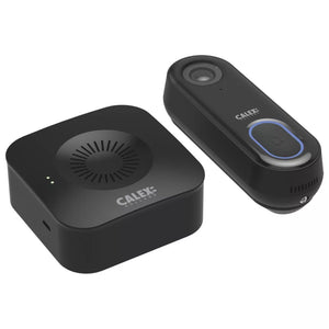 CALEX WIRED SMART VIDEO DOORBELL AND CHIME BLACK - MonkeyTools