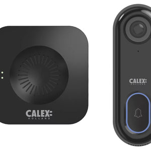 CALEX WIRED SMART VIDEO DOORBELL AND CHIME BLACK - MonkeyTools