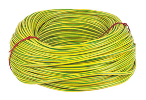 CED GREEN/YELLOW SLEEVING 6MM X 100M - MonkeyTools