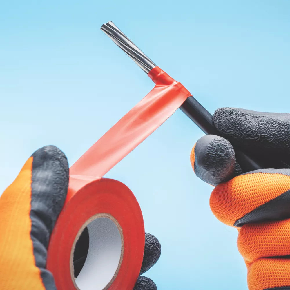 CED INSULATION TAPE RED 33M X 19MM - MonkeyTools