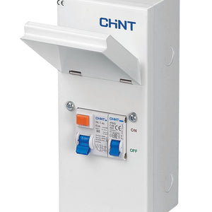 CHINT NX3 3-MODULE 1-WAY POPULATED SHOWER CONSUMER UNIT - MonkeyTools