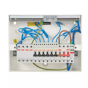 CONTACTUM DEFENDER 1.0 12-MODULE 6-WAY POPULATED MAIN SWITCH CONSUMER UNIT WITH SPD - MonkeyTools