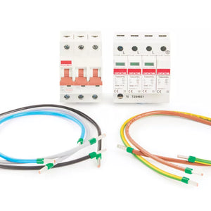 CONTACTUM DEFENDER TP & N 3-PHASE TYPE 2 SURGE PROTECTION DEVICE 40KA - MonkeyTools