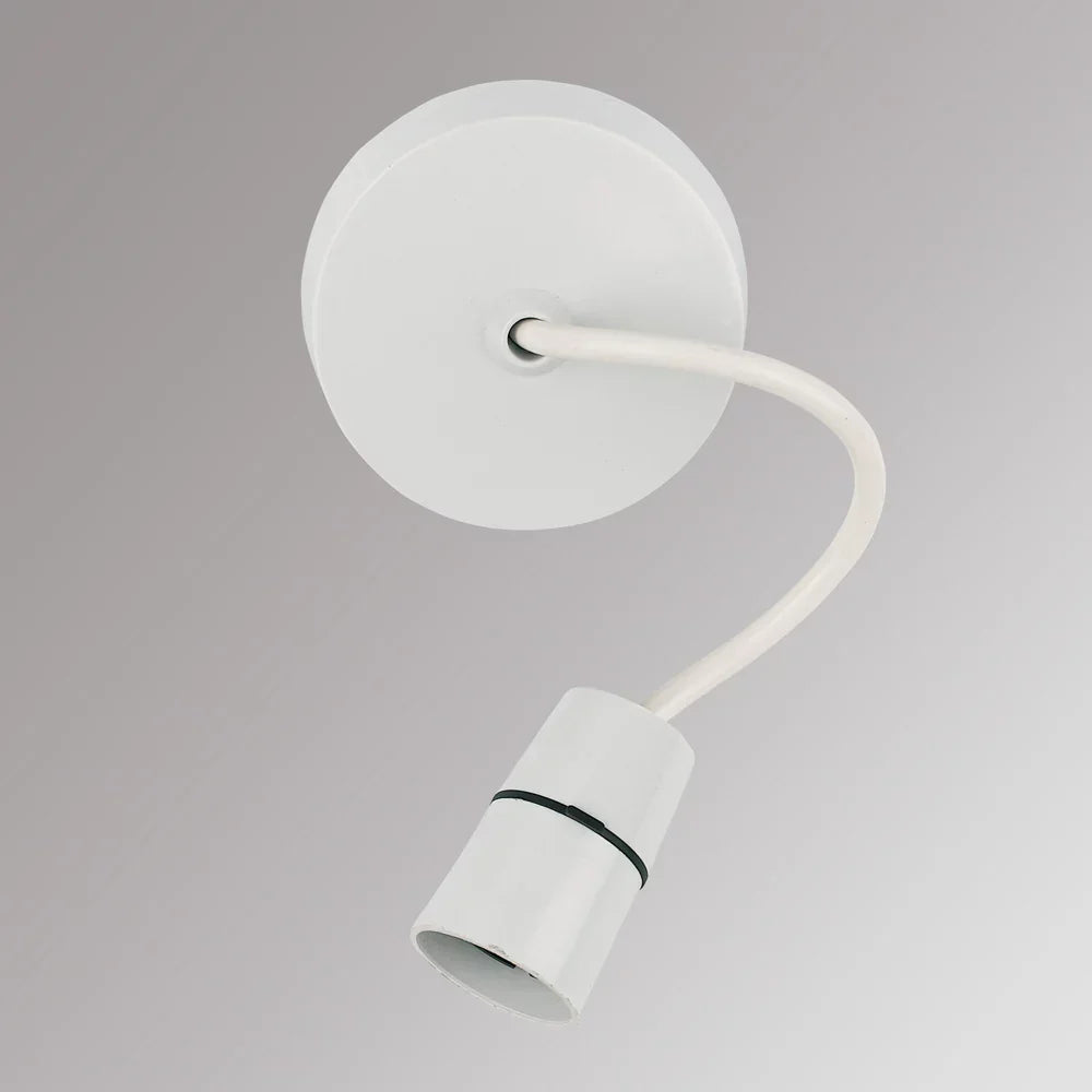 CRABTREE CAPITAL 6" PENDANT SET LIGHT FITTING BC WHITE 3 1/2" - MonkeyTools