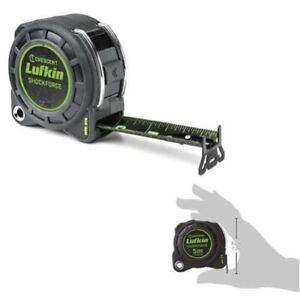 Crescent Lufkin 5m Shockforce Night Eye Dual Sided Metric Tape Measure LUFNEDS5M - MonkeyTools