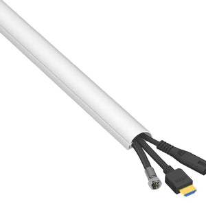 D-LINE PVC WHITE MINI TRUNKING 30MM X 15MM X 2M - MonkeyTools