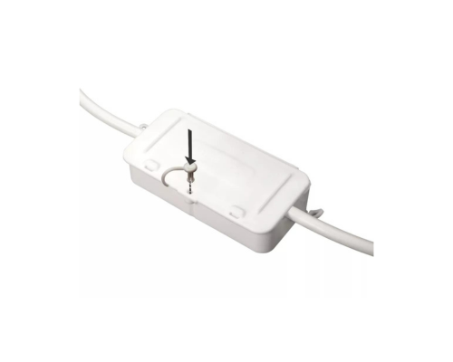 DEBOX 24A IN-LINE JUNCTION BOX WHITE - MonkeyTools