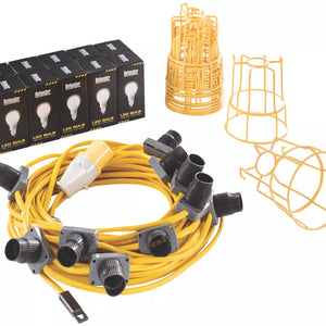 DEFENDER 22M LED FESTOON LIGHTING CHAIN 10W 8000LM - MonkeyTools