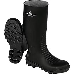 DELTA PLUS BRONS2S5N SAFETY WELLIES BLACK SIZE 9 - MonkeyTools
