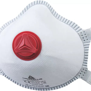 DELTA PLUS M1300VC MOULDED DISP. VALVED MASKS P3 5 PACK - MonkeyTools