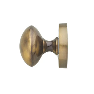 DESIGNER LEVERS ORION MORTICE DOOR KNOB PAIR ANTIQUE BRASS 58MM - MonkeyTools