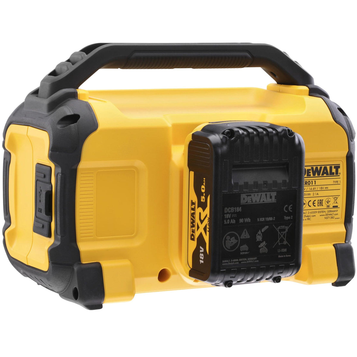 DeWalt DCR011 10.8v/18v/54v Li-ion Bluetooth Speaker Body Only - MonkeyTools
