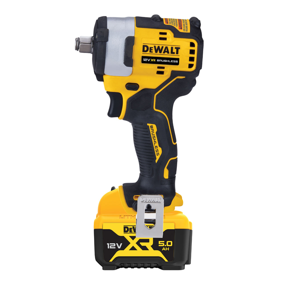Dewalt DCF901P1 12V Brushless 1/2" Impact Wrench with 5.0Ah Battery - MonkeyTools