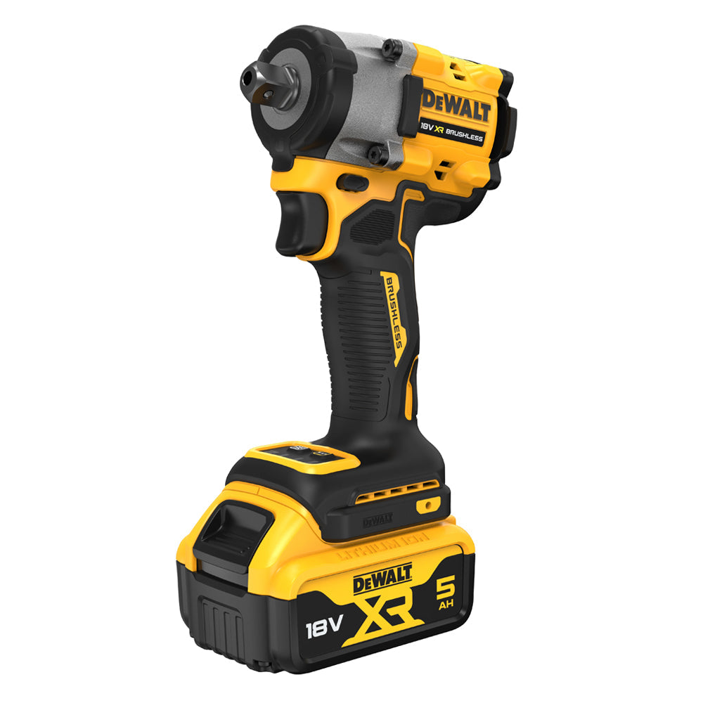 Dewalt DCF922P2T 18V XR Brushless 1/2" Impact Wrench With 2 x 5.0Ah Batteries - MonkeyTools