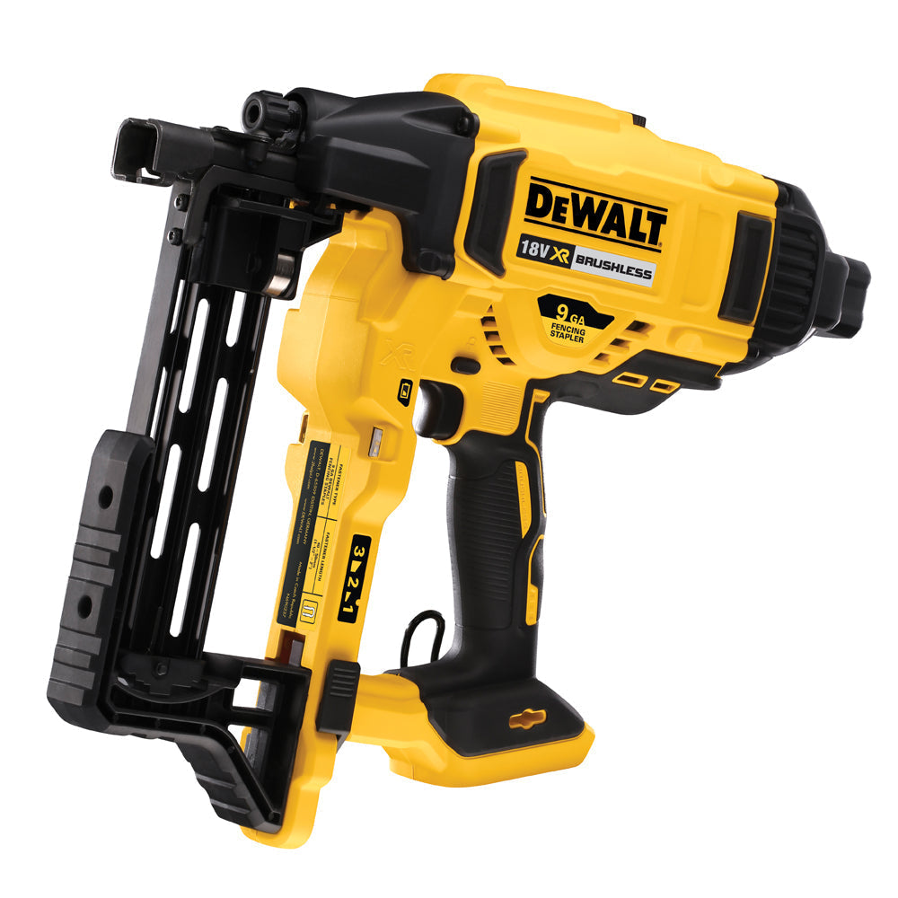 Dewalt DCFS950P2 18V XR Brushless First Fix Fencing Stapler with 2 x 5.0Ah Battery & Charger In Case - MonkeyTools