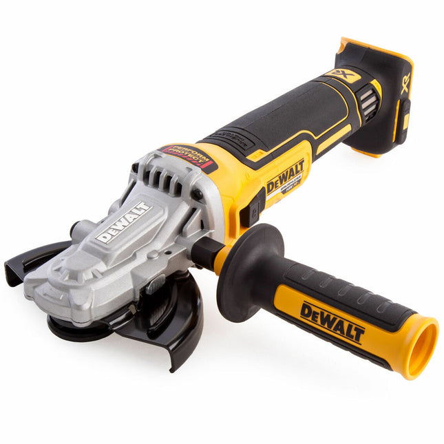 Dewalt DCG405FN 18V Brushless Flat Head Slide Angle Grinder Body Only - MonkeyTools