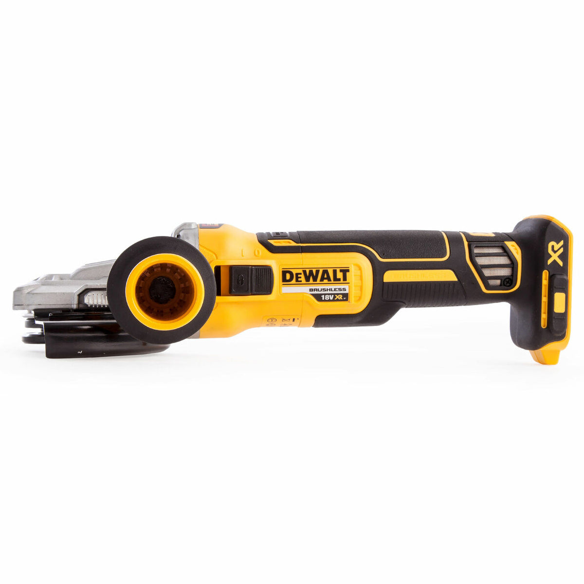 Dewalt DCG405FN 18V Brushless Flat Head Slide Angle Grinder Body Only - MonkeyTools
